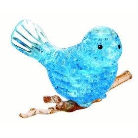  Crystal Blue Bird with Light 